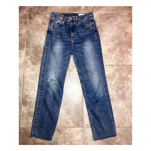 Rag & Bone Nina High Waist Cigarette Straight Leg Jeans